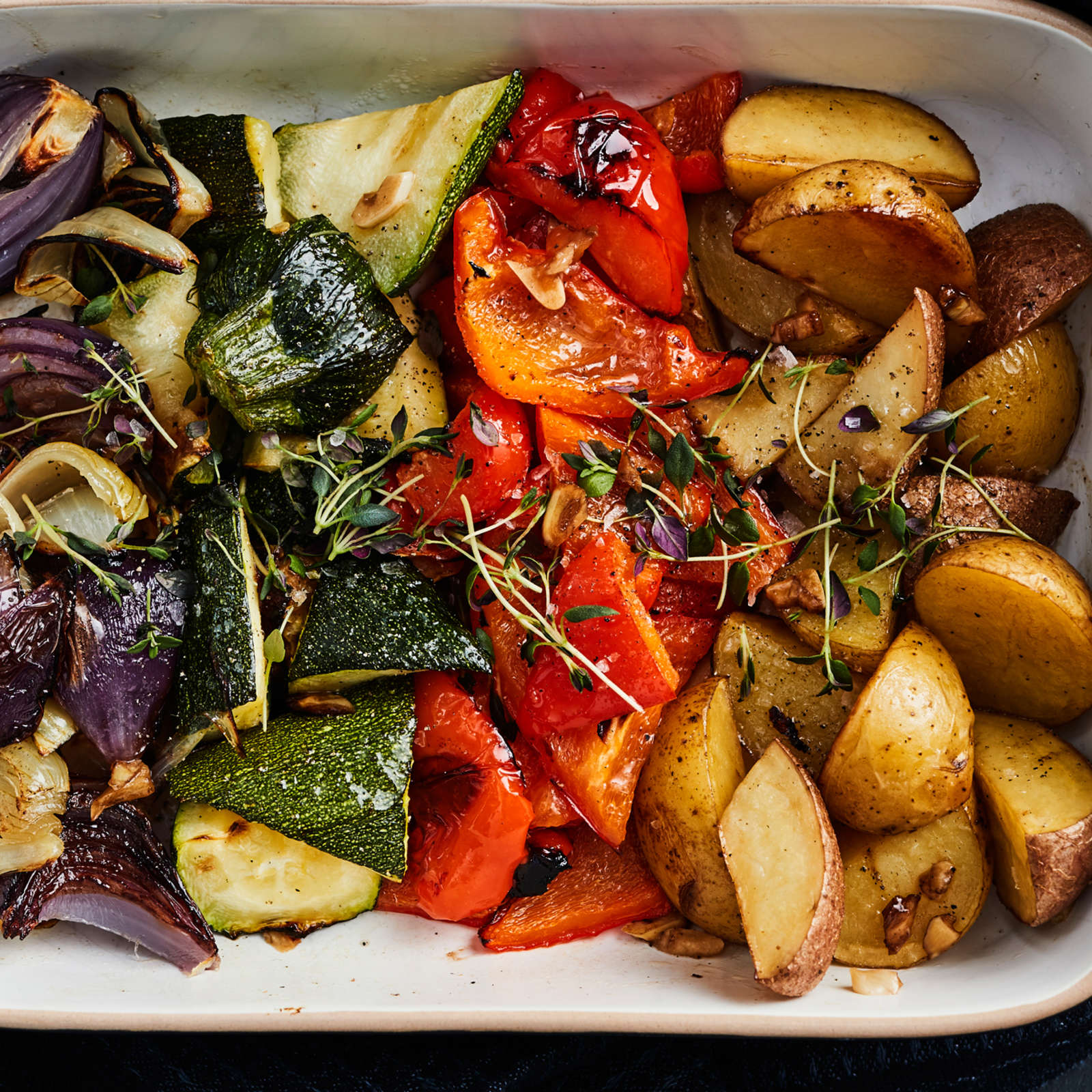 Vegetariánské jídlo je velmi oblíbené, protože obsahuje mnoho vitamínů a minerálních látek.