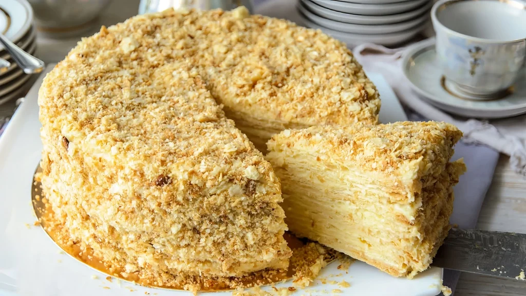 Domácí mě prosí, abych tento „Napoleon“ pekla na všechny svátky – našla jsem ten nejjednodušší recept